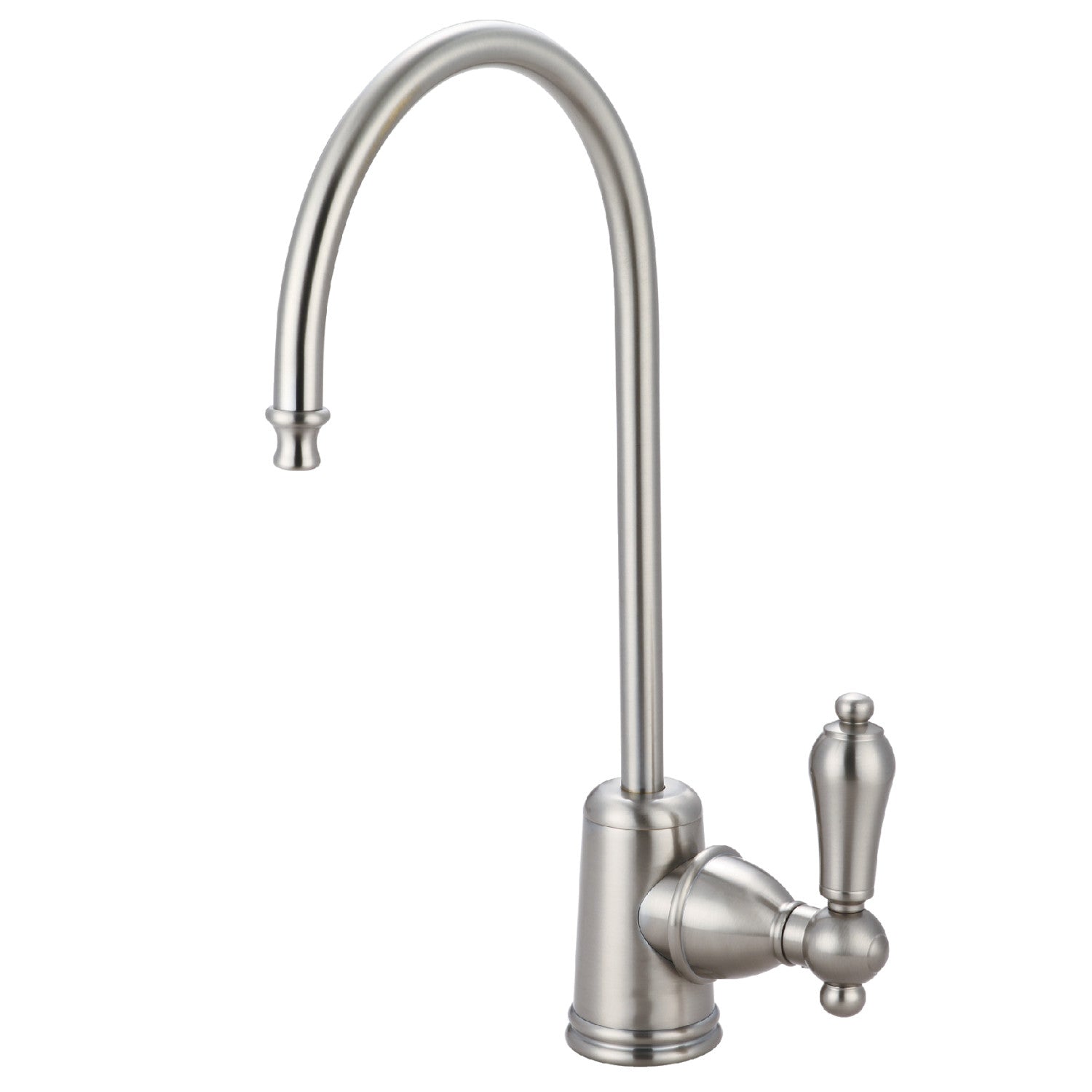 Kingston Heirloom KS7198AL - Restoration Single-Handle 1-Hole Deck Mount Water Filtration Faucet, Brushed Nickel — image 1